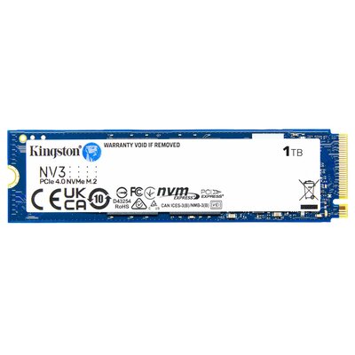Dysk SSD Kingston SNV3S 1TB M.2 2280 PCI-E x4 Gen4 NVMe (SNV3S/1000G)