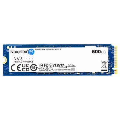 Dysk SSD Kingston SNV3S 500GB M.2 2280 PCI-E x4 Gen4 NVMe (SNV3S/500G)