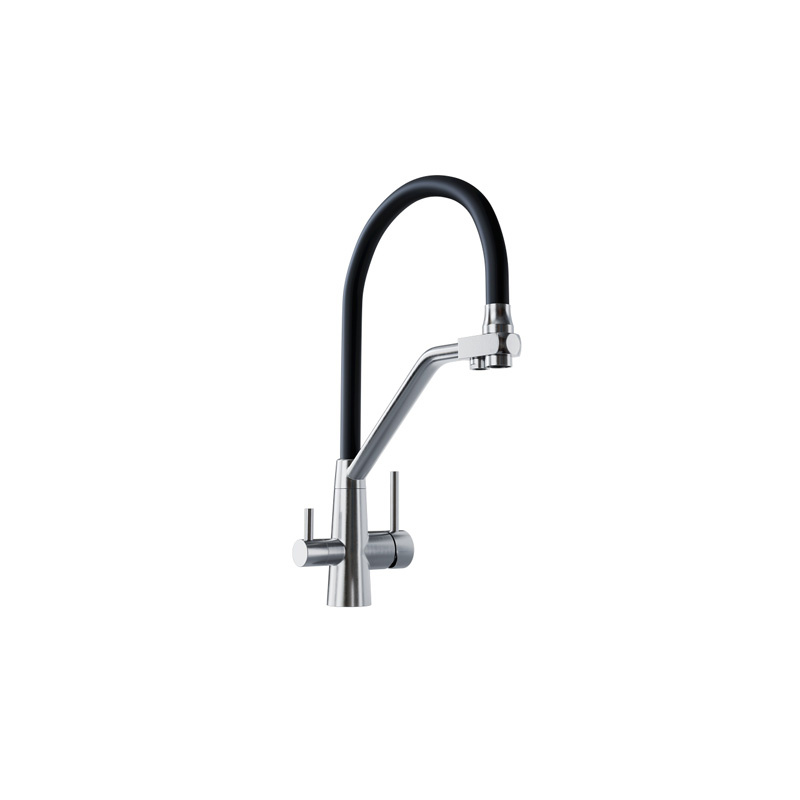 Globalo Bateria z filtrem wody Olintio Black/Inox 1.1