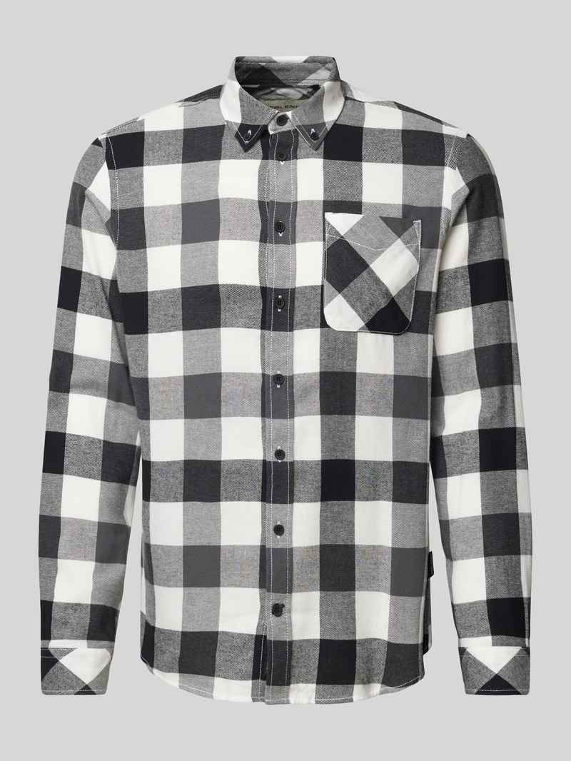 Koszula casualowa o kroju regular fit z kołnierzykiem typu button down