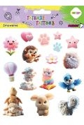 Tatuaże zmywalne Animals Fluffy HAPPY COLOR