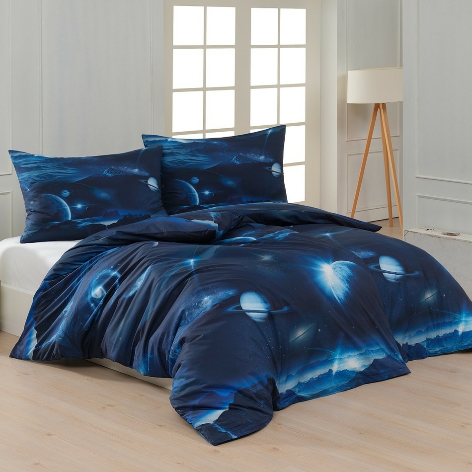 Matějovský Bawełniana pościel Galaxie , 140 x 200cm, 70 x 90 cm, 140 x 200 cm, 70 x 90 cm