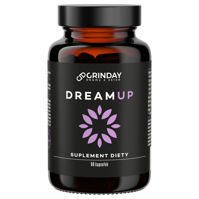 Grinday Dream Up - Dobry Sen - wspiera naturalny sen - suplement diety