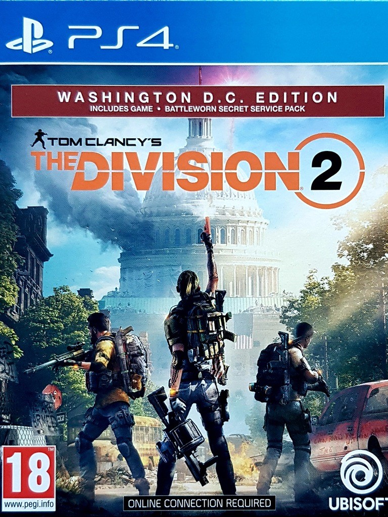 Tom Clancy's The Division 2 Washington D.C. Map PS4