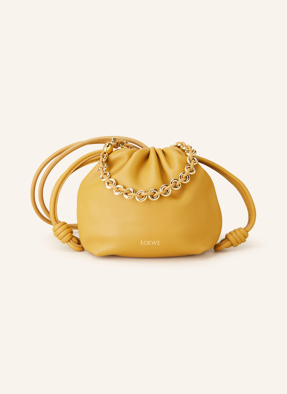 Loewe Torba Na Ramię Flamenco gelb