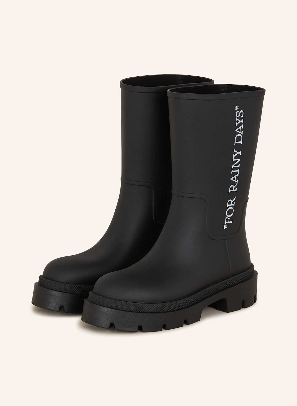 Off-White Botki schwarz