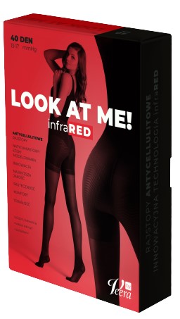 Veera Look At Me Infrared Rajstopy antycellulitowe, rozm. XXL Czarny