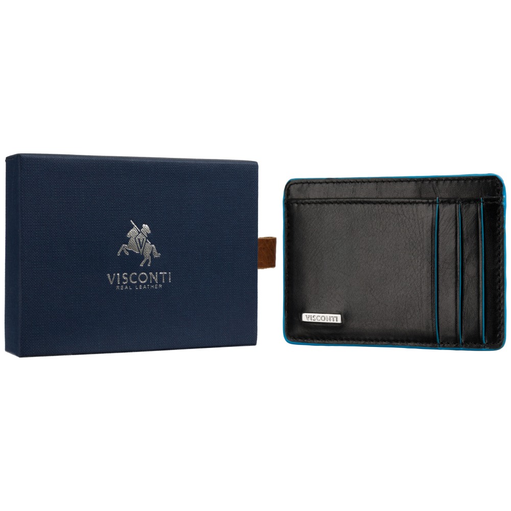 Eleganckie etui na karty i dokumenty Visconti ALP-91 z RFID