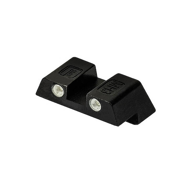 Glock - Szczerbinka trytowa do pistoletu Glock 17 / 19 - 6,5 mm - Stal - 39745