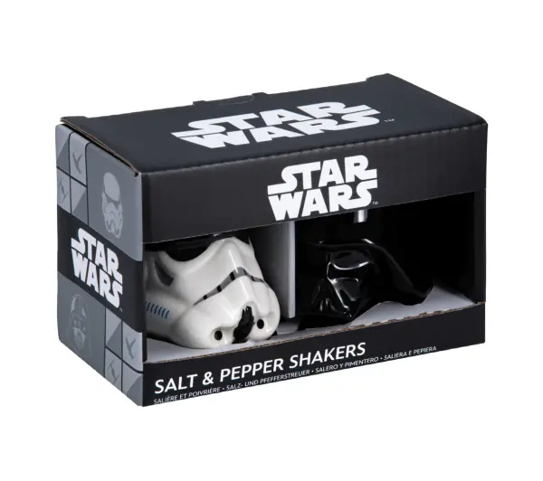 Paladone Solniczka i Pieprzniczka Star Wars Darth Vader i Szturmowiec