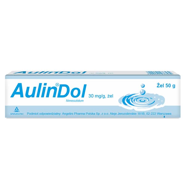 Angelini Pharma Polska AulinDol 30 mg/g żel 50 g 3187022