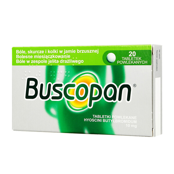 BOEHRINGER INGELHEIM Buscopan 10 mg x 20 tabl powlekanych