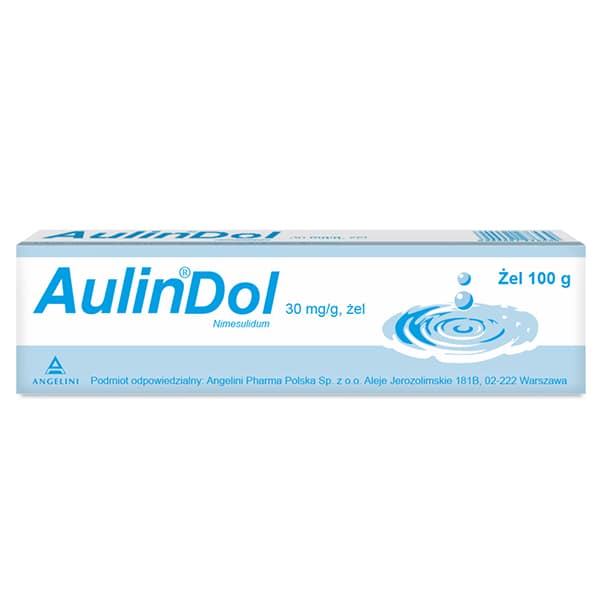Angelini Pharma Polska AulinDol 30 mg/g żel 100 g 3187023
