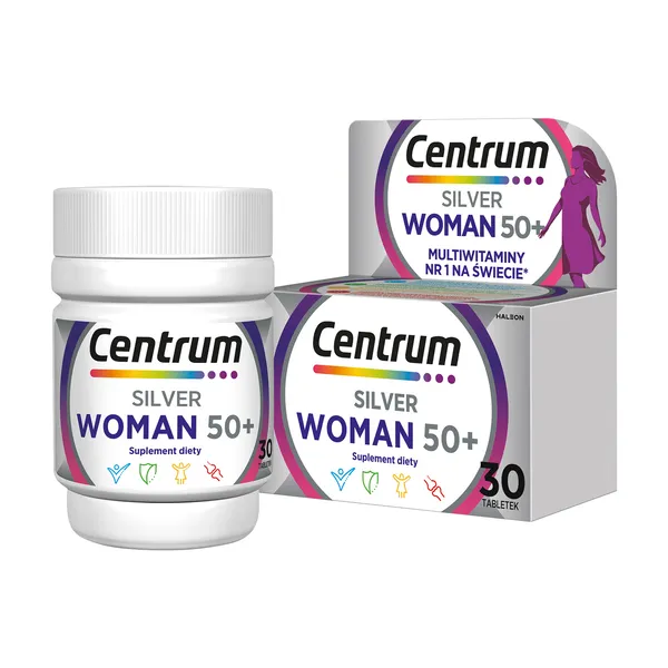 Centrum Silver WOMAN 50+, 30 tabl.