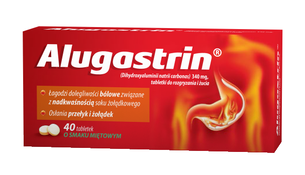 Polfa Alugastrin 40 szt.