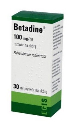 DELFARMA SP. Z O.O. Betadine 10%  Roztwór 30 ml