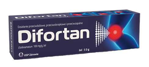 US PHARMACIA Difortan 100 mg/g żel 50 g |  OD 199 PLN!