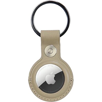 Audi etui Synthetic Leather AirTag beżowy/beige AU-ATKR-Q3/D1-BG