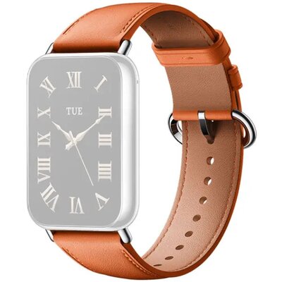 Xiaomi Leather Quick Release Strap - Coral / Orange