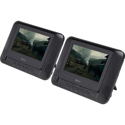 DENVER MTW-793 DVD (dwa ekrany) Czarny