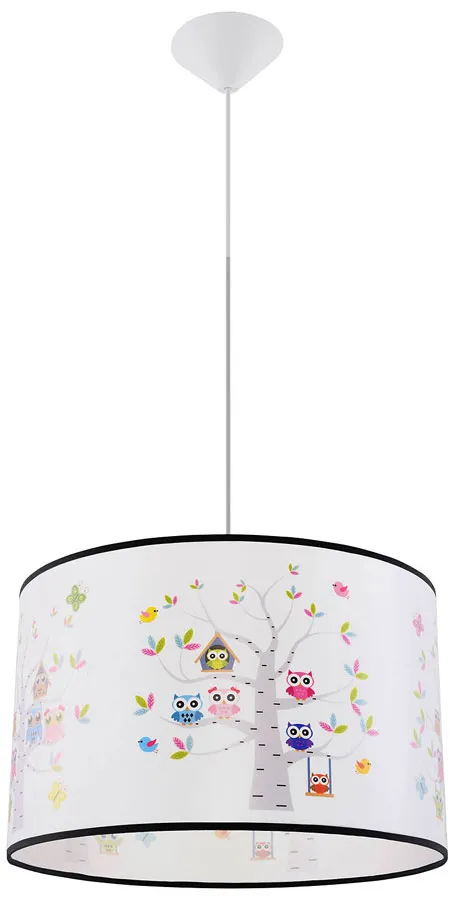 Lampa wisząca dla dzieci w sówki - 3X A593 S9-Z63