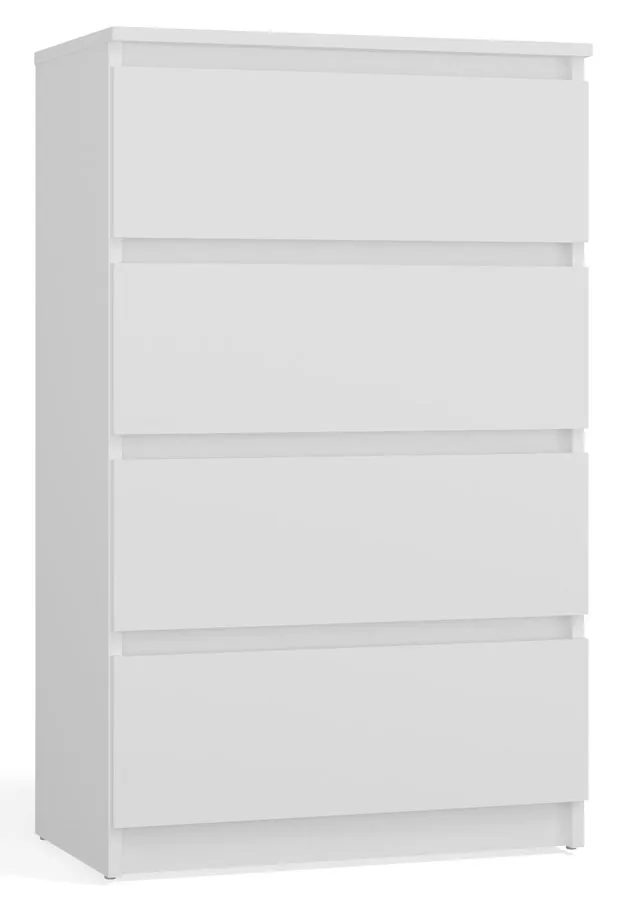 Biała skandynawska komoda 60 cm K3-B07