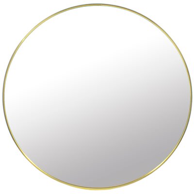 Okrągłe lustro do łazienki/przedpokoju/gardebroby 80cm Złota Rama