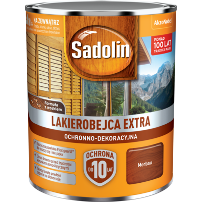 Sadolin Lakierobejca Ochronno-Dekoracyjna Extra Merbau 0,75 l