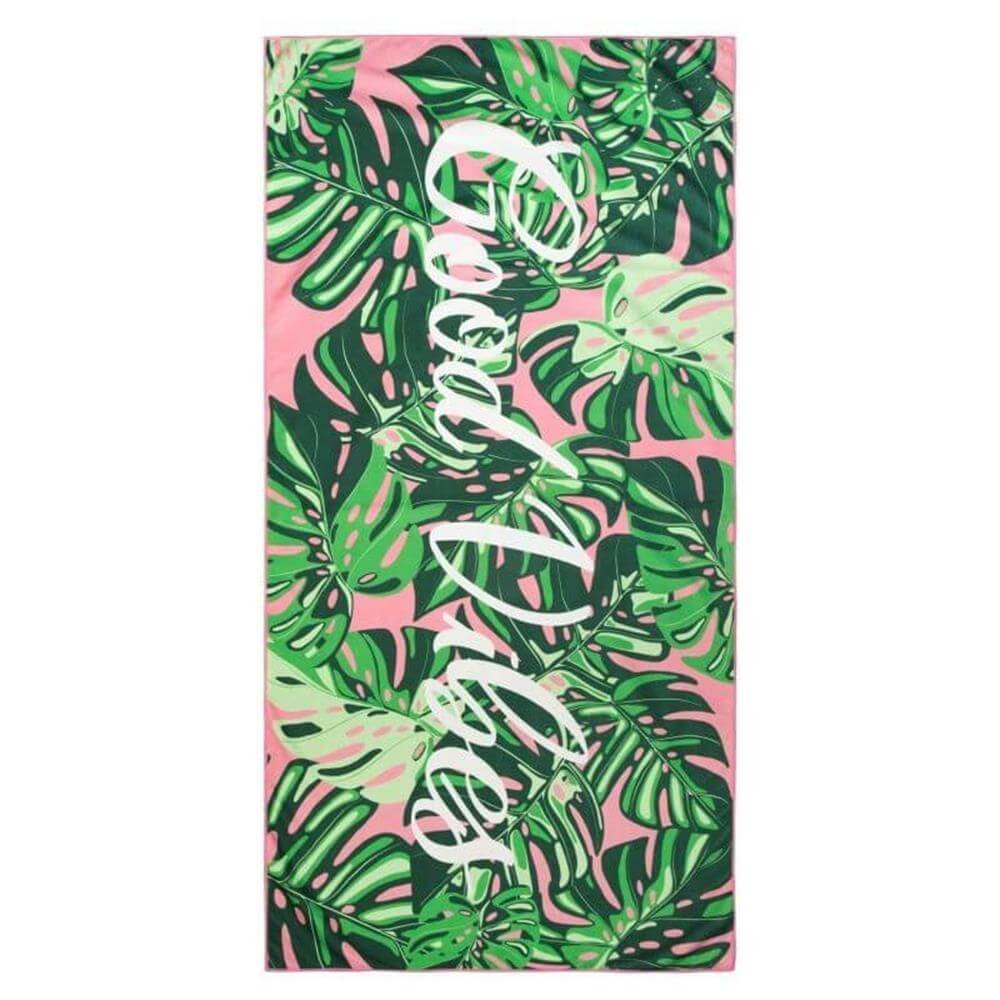 Ręcznik EUROFIRANY Tropical, zielony, 80x160 cm