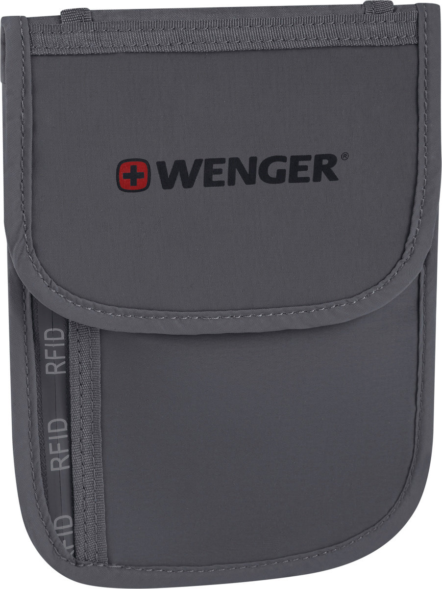 Saszetka na szyję Wenger Szara