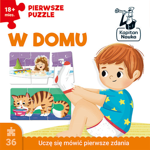 Pierwsze puzzle. W domu. Kapitan Nauka