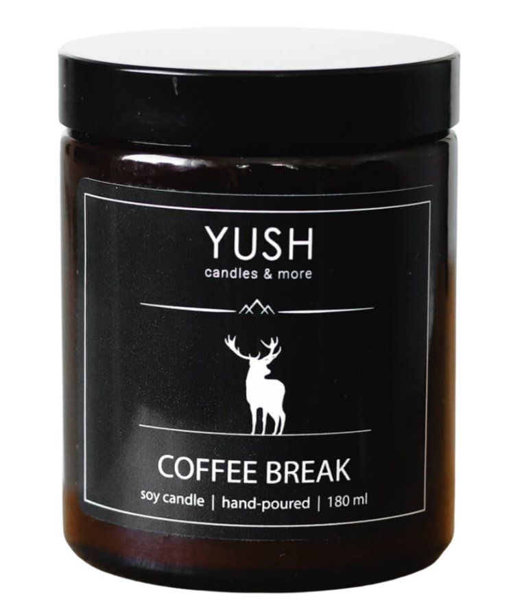 Coffee Break – Duża Świeca Sojowa YUSH