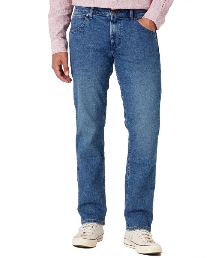 Wrangler Greensboro Męskie Spodnie Jeansowe Jeansy El Nino W15Qylz66-W30 L34