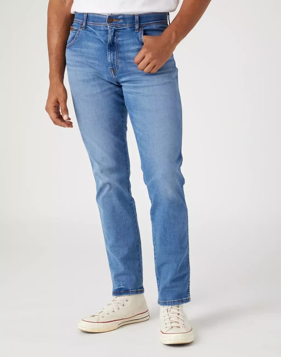 Wrangler Texas Slim Męskie Spodnie Jeansowe Jeansy On Point W12Scsz84-W32 L30