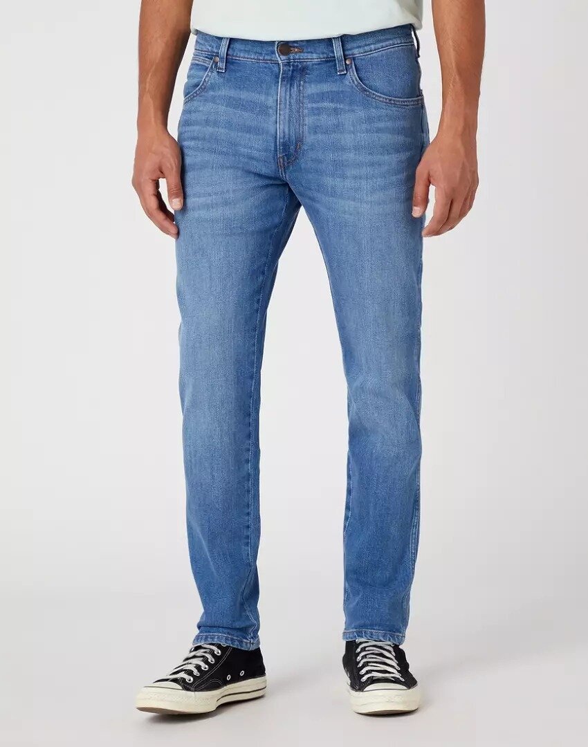 Wrangler River Męskie Spodnie Jeansowe Jeansy Blue Creek W17Tjxz81-W36 L32