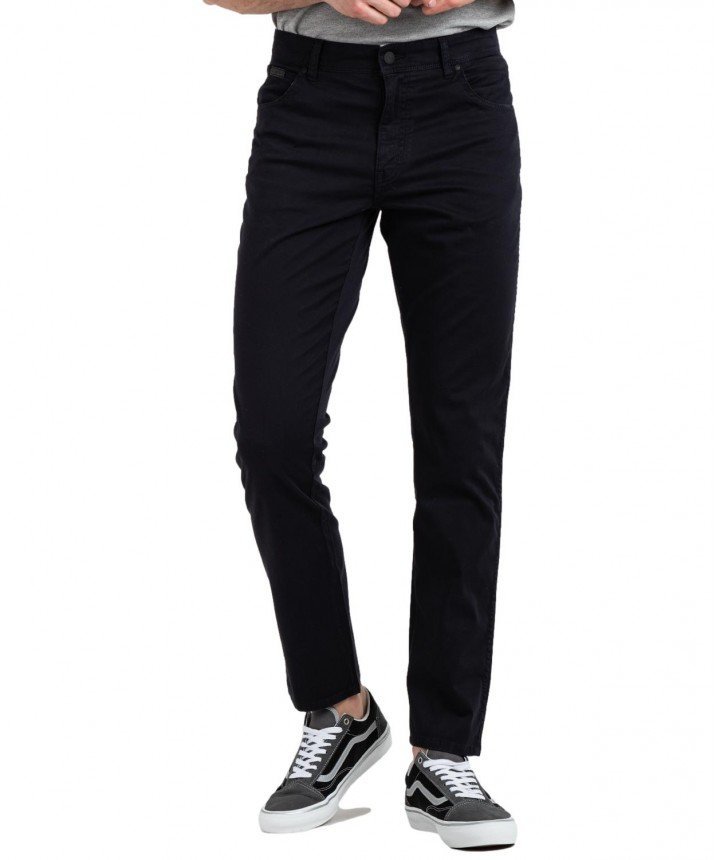 Wrangler Texas Slim Męskie Spodnie Jeansowe Jeansy Dark Navy W12Seaxae-W33 L34