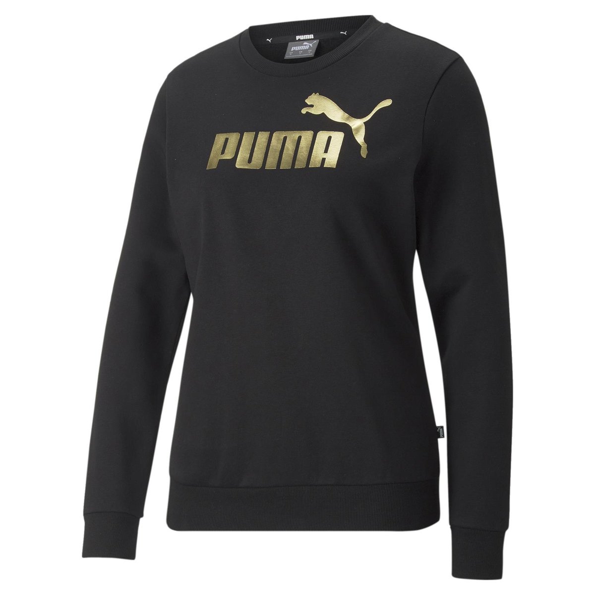 Bluza damska Puma ESS+ Metallic Logo czarna 84995601-S