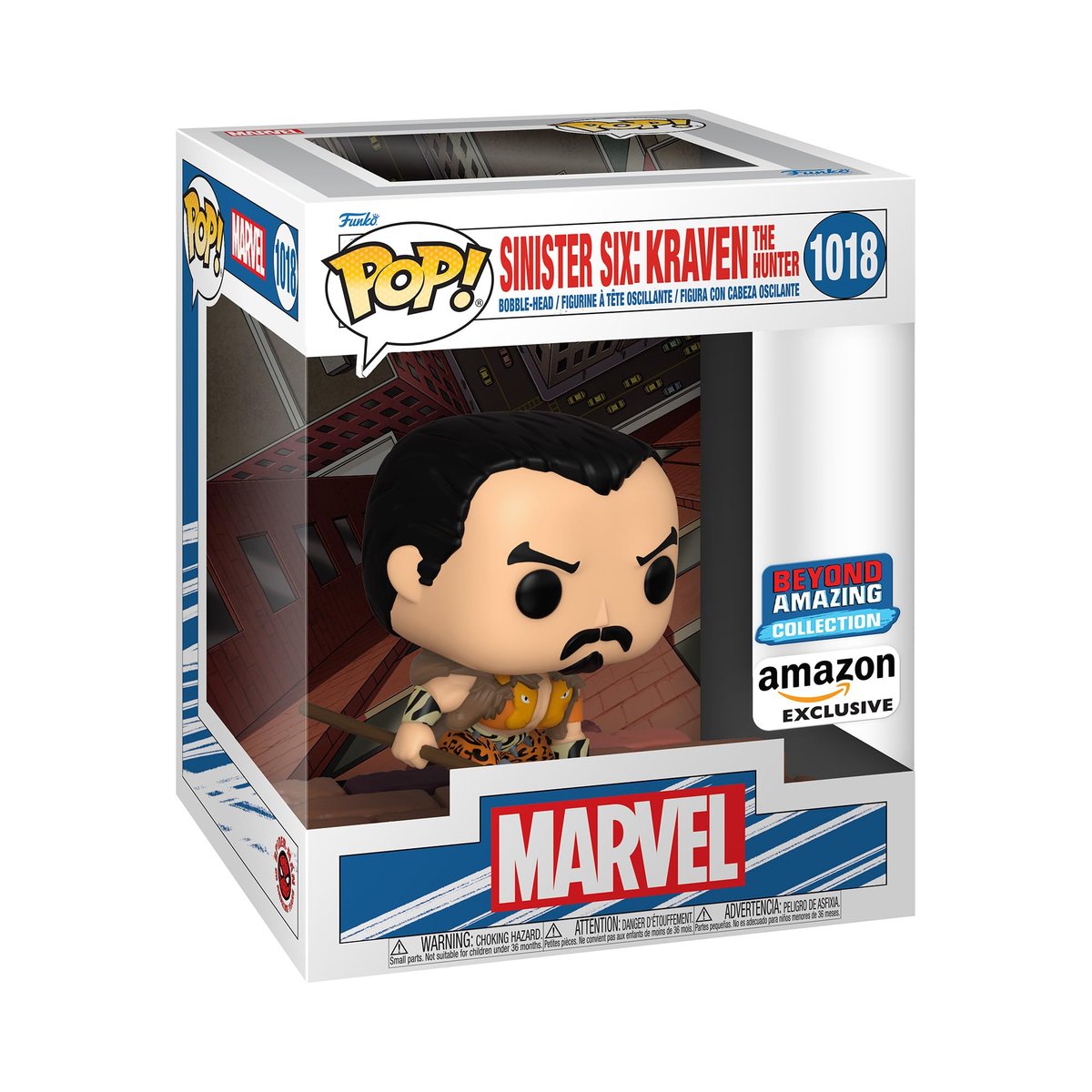 Funko Pop! Deluxe: Marvel Sinister 6 - Kraven - Marvel Comics - Marvel Comics - Wyłącznie dla Amazon - Kolekcjonerska figurka winylowa