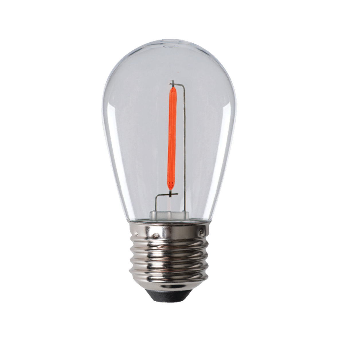 ST45 LED 0,9W E27-RE *żarowka led w kolorze czerwonym