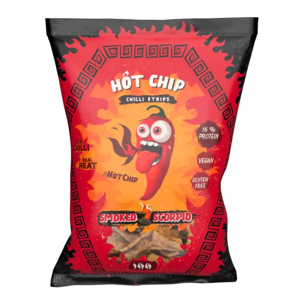 Hot Chip Chilli Strips Smoked Scorpio 80g
