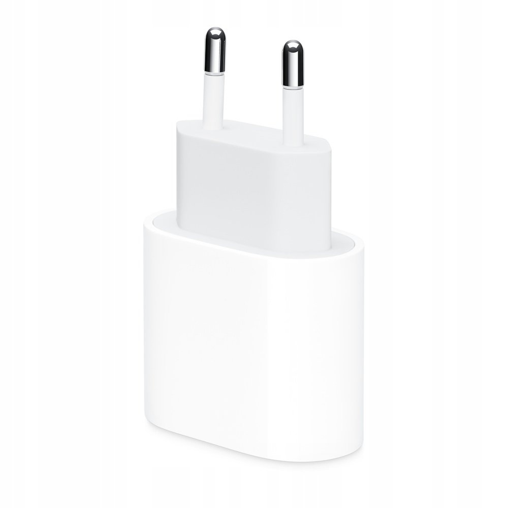Ladowarka sieciowa Co2 USB typ C do Apple 2222 mA 9 V biala + LADOWARKA KABEL LIGHTNING DO IPHONE US