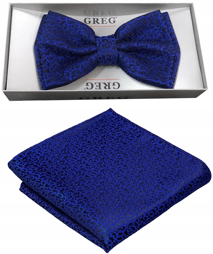 MUSZKA + POSZETKA do Koszuli Męska Żakardowa e8