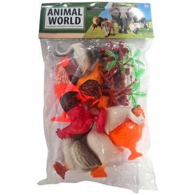 Zwierzęta domowe, zagrodowe Figurki ANIMAL WORLD