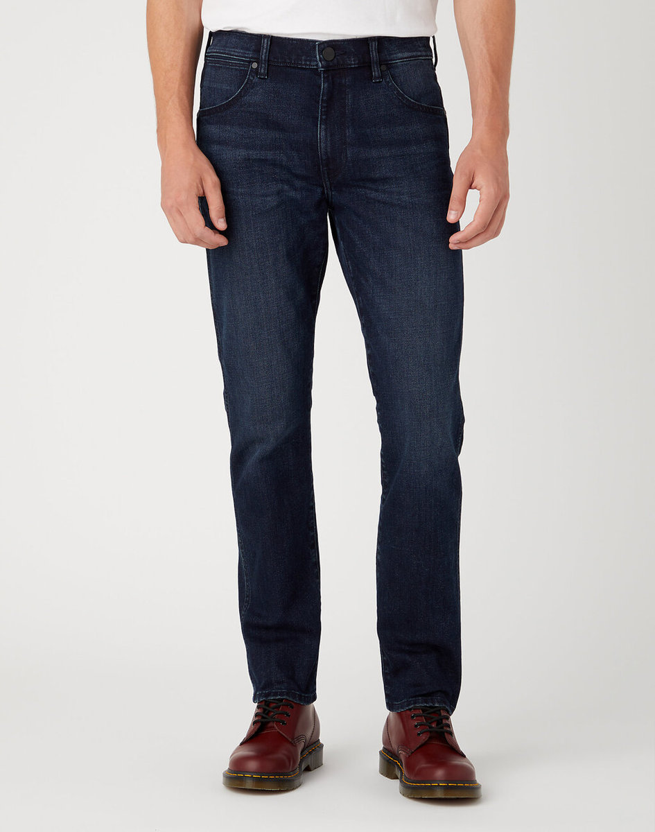 Męskie spodnie jeansowe proste Wrangler LARSTON W18SMI299 W31 L32