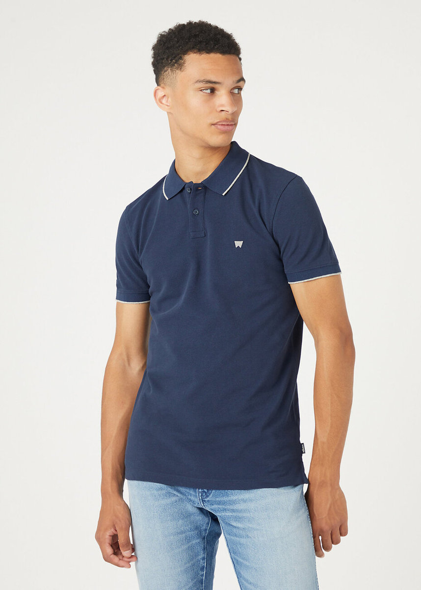 Męska koszulka polo Wrangler POLO SHIRT W7BHK4114 S