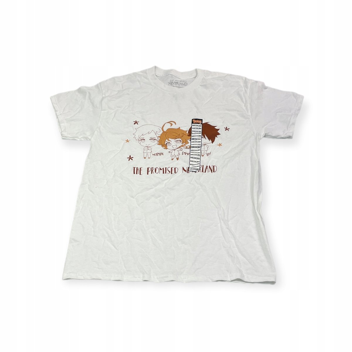 Koszulka T-shirt męski okrągły dekolt SPENCER'S THE PROMISED NEVERLAND M