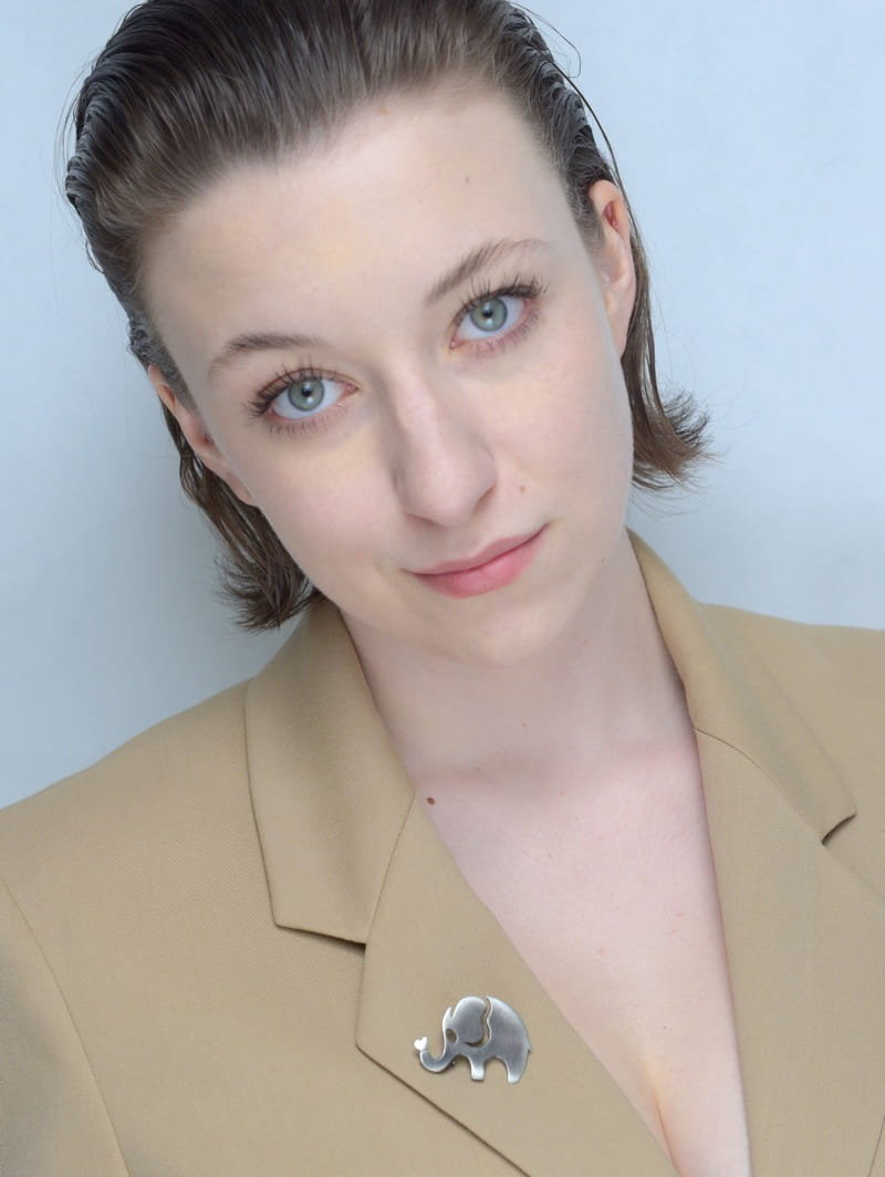 Broszka - słonik duży