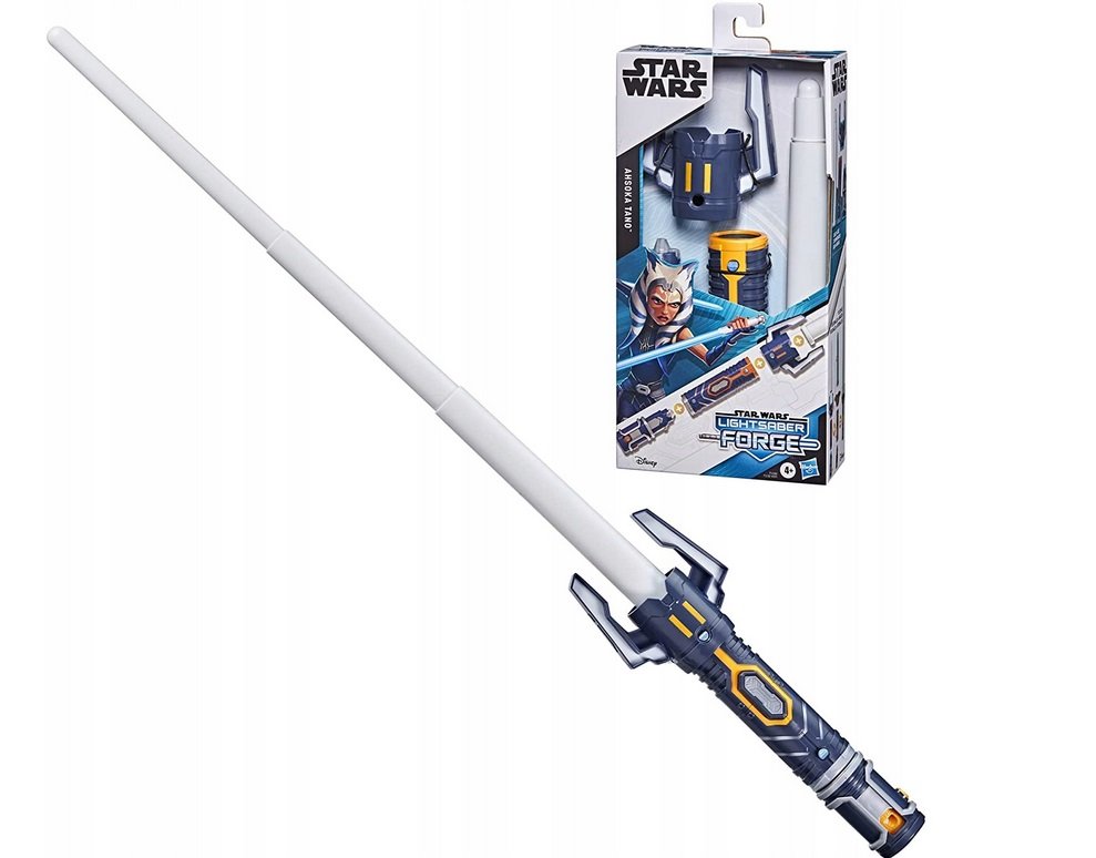 P7206 HASBRO F1159 MIECZ STAR WARS BIAŁY PP Miecz Świetlny Ashoka Tano