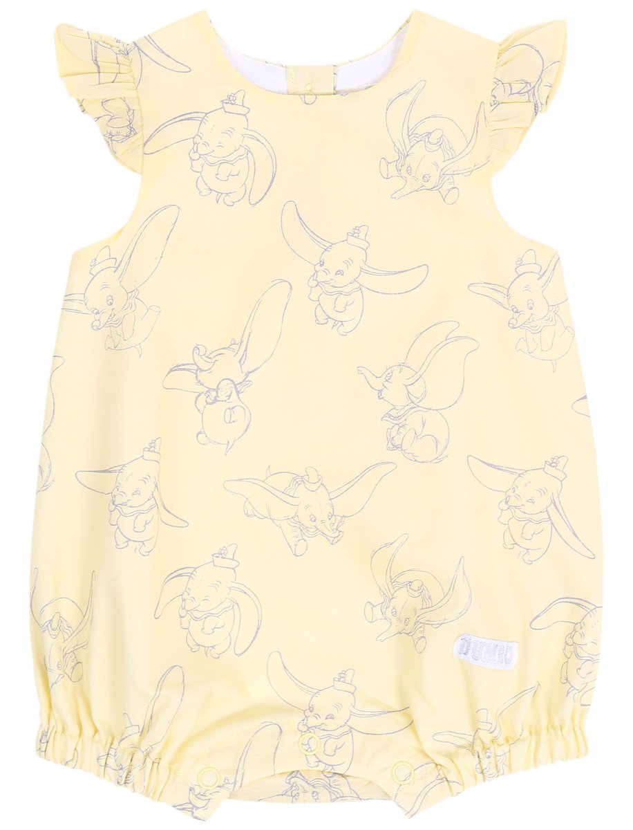 Żółty rampers, kombinezon Dumbo DISNEY 9-12 m 80 cm