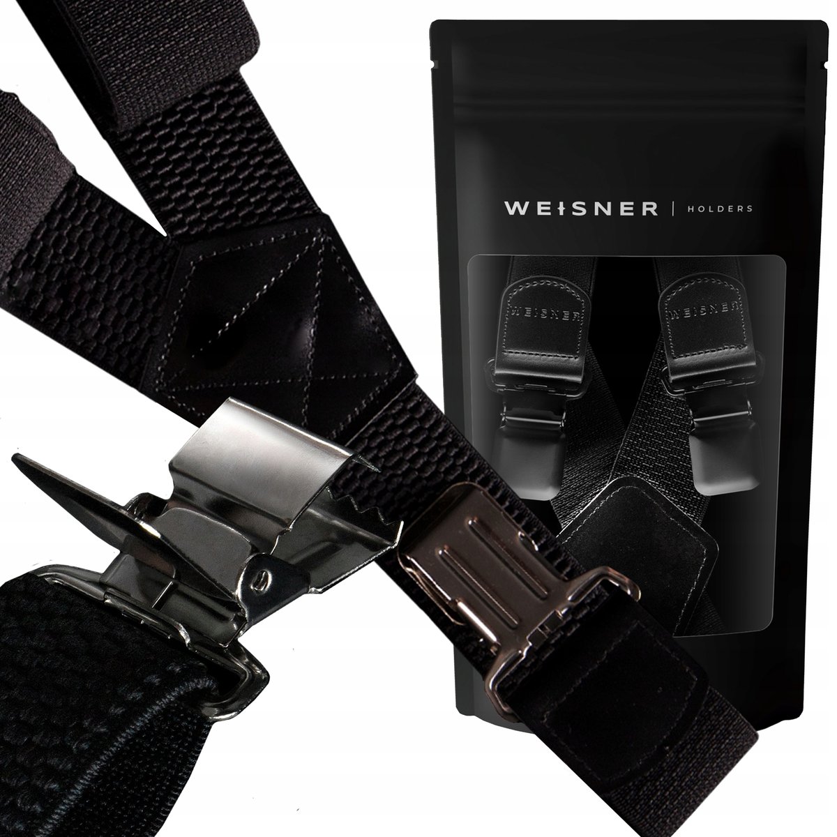 Weisner Oryginalne Szerokie Mocne Szelki Do Spodni Meskie Garnituru